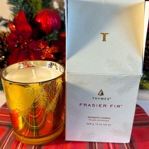 🔥Promotion Thymes Frasier Fir Candle – Pine Needle Design – Holiday Candles - Picture 2 of 7